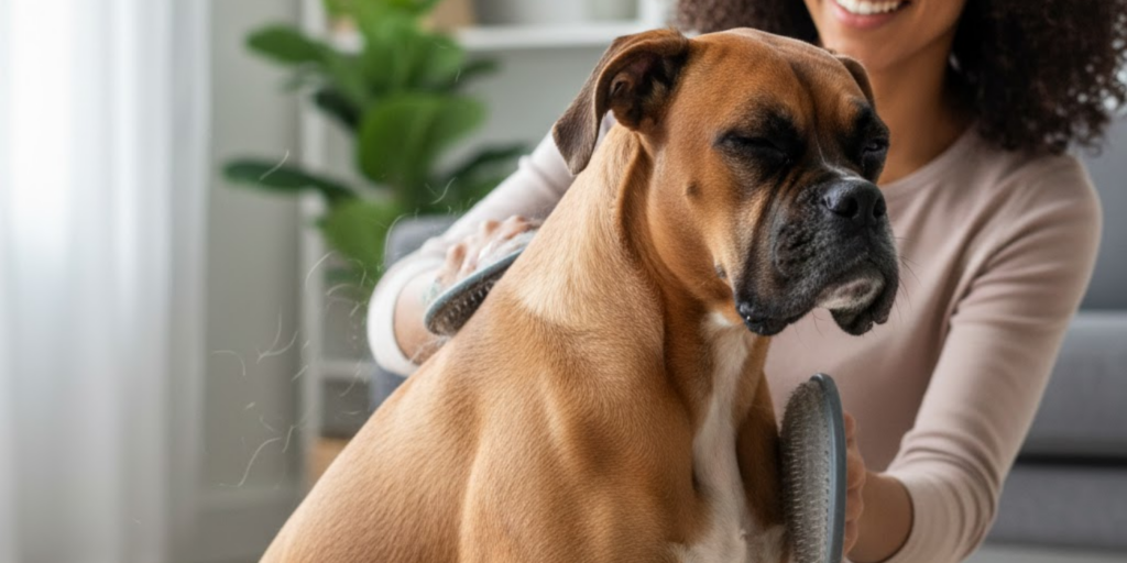 Brush Their Coat Regularly—Yes, Even Short-Haired Dogs