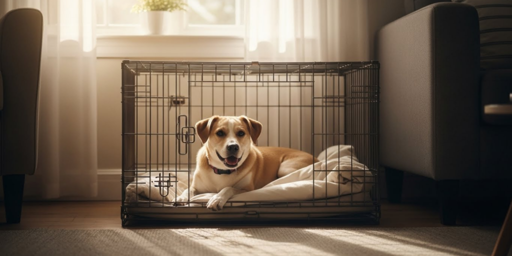 Crate Training Tips for a Calm and Happy Dog