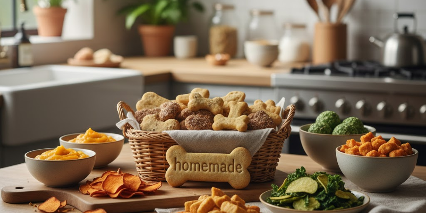 Homemade Dog Treats You Can Make in Minutes