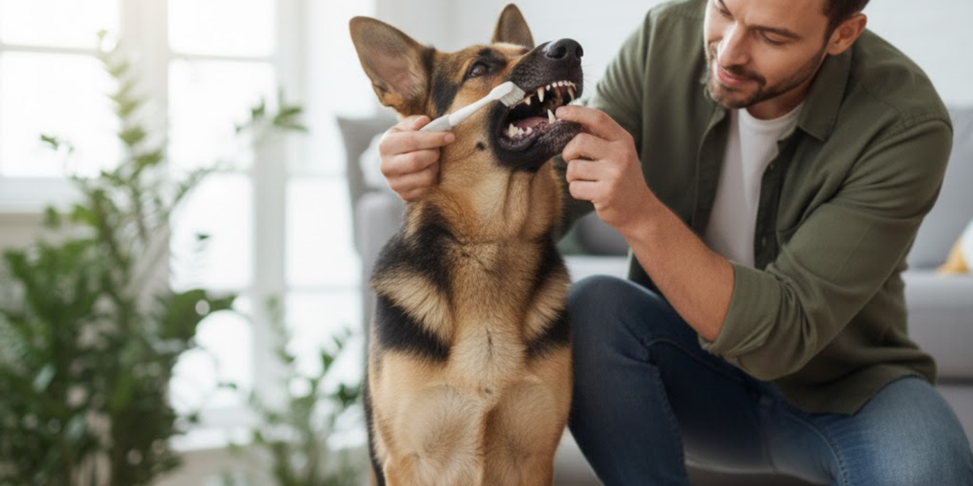 How to Brush Your Dog’s Teeth the Right Way