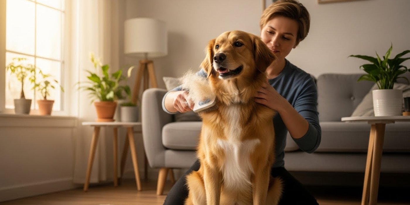 How to Care for Your Dog During Seasonal Shedding