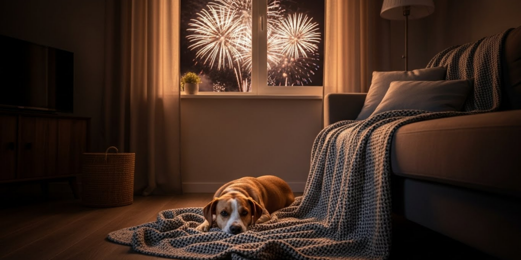Tricks to Keep Your Dog Calm During Fireworks
